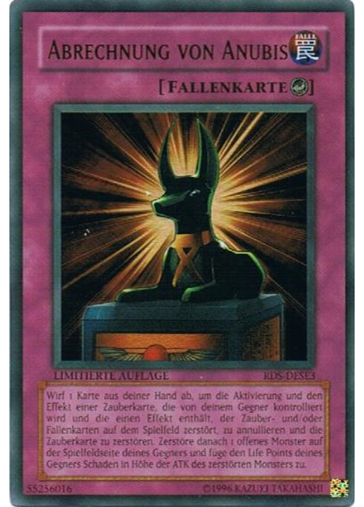 Abrechnung von Anubis
