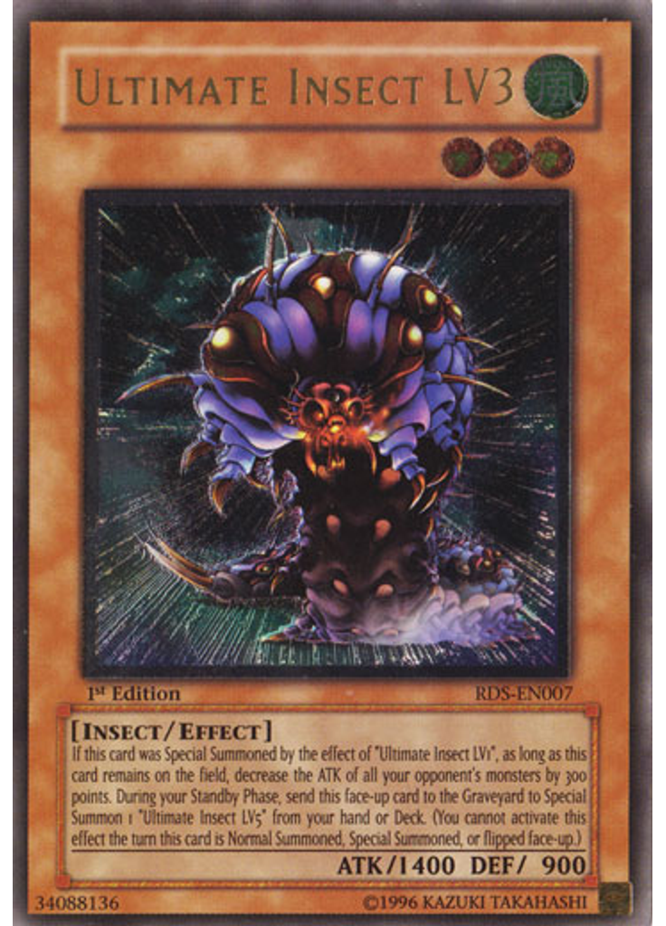 Ultimate Insect LV3 (Ultimate Rare 1st Edition)