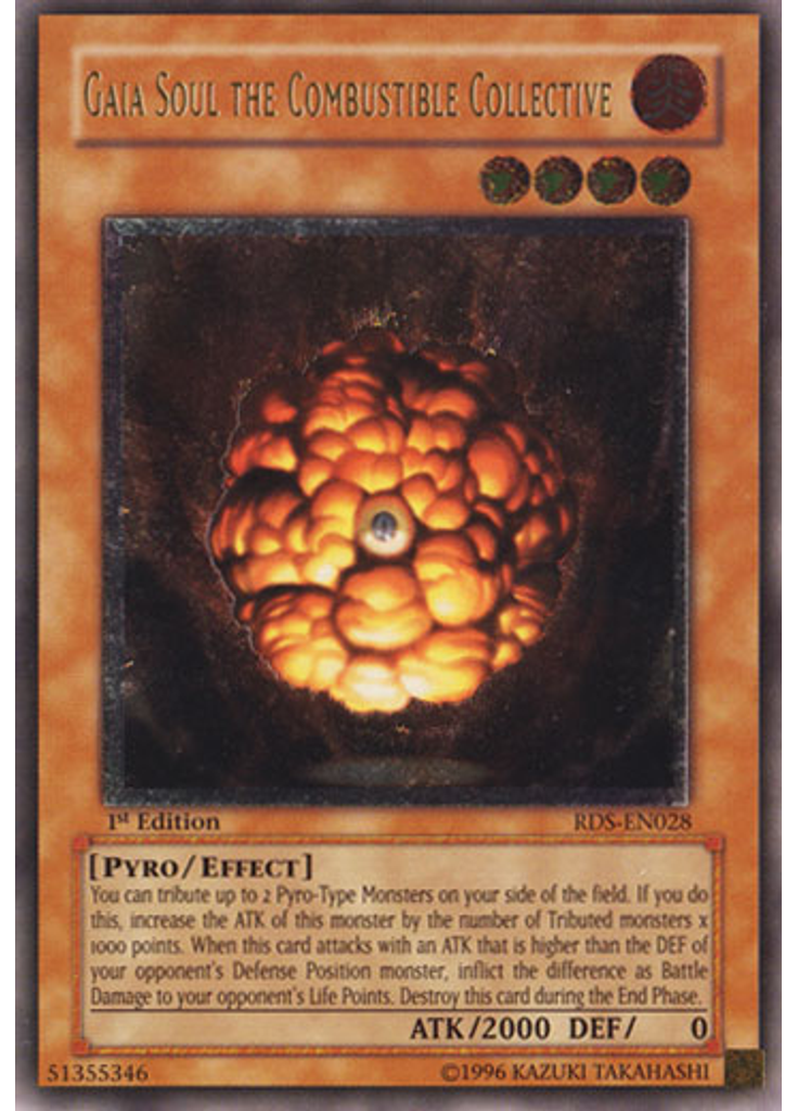 Gaia Soul the Combustible Collective (Ultimate Rare 1st Edition)