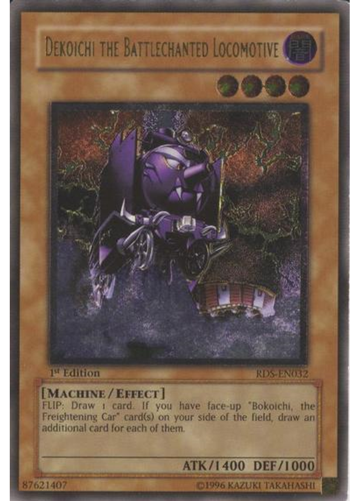 Dekoichi the Battlechanted Locomotive (Ultimate Rare 1st Edition)