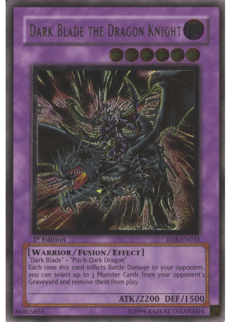 Dark Blade the Dragon Knight (Ultimate Rare 1st Edition)