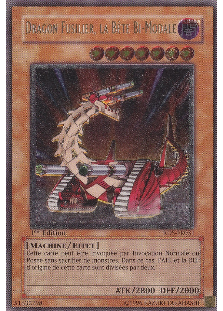Dragon Fusilier, la Bête Bi-Modale (Ultimate Rare 1st Edition)