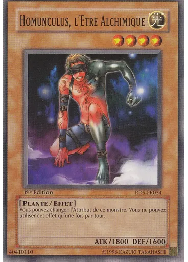 Homunculus, l'Etre Alchimique