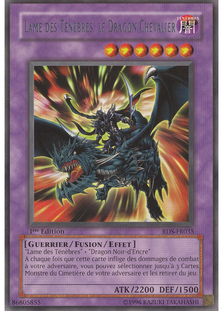 Lame des Ténèbres, le Dragon Chevalier