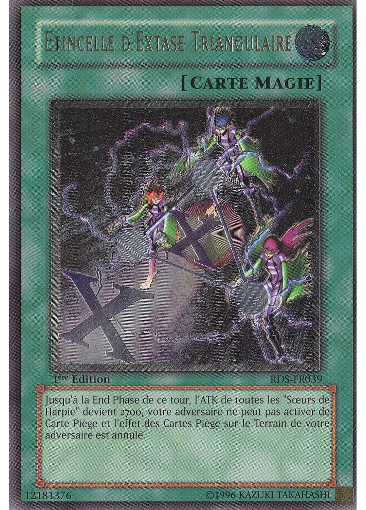 Étincelle d'Extase Triangulaire (Ultimate Rare 1st Edition)