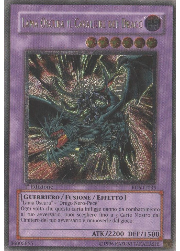 Lama Oscura il Cavaliere del Drago (Ultimate Rare 1st Edition)