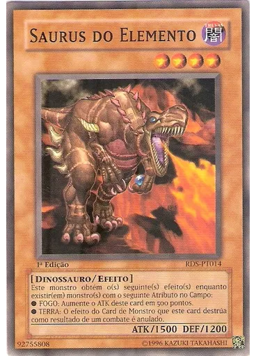 Saurus do Elemento — Ascenção do Destino
