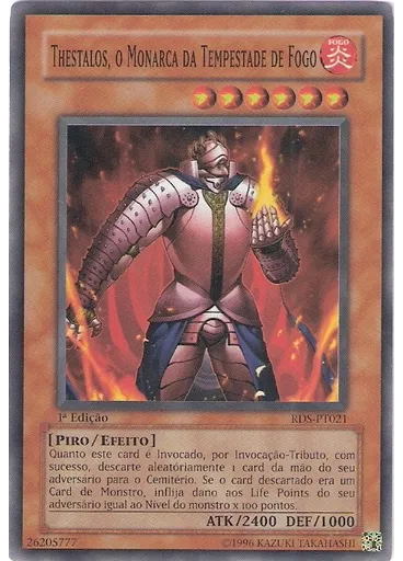 Thestalos, o Monarca da Tempestade de Fogo