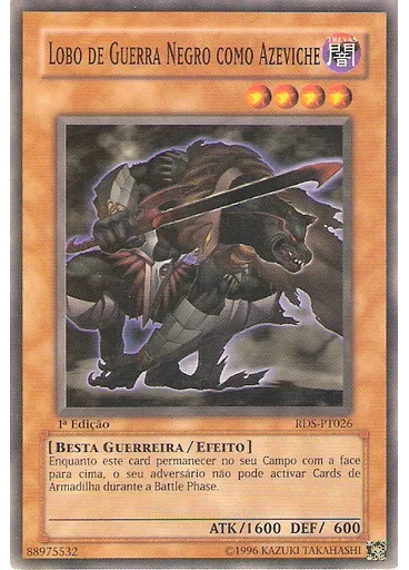 Lobo de Guerra Negro como Azeviche