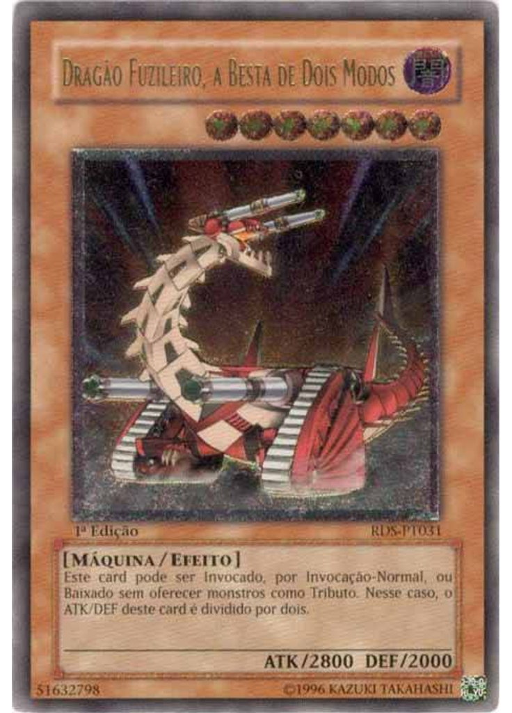 Dragão Fuzileiro, a Besta de Dois Modos (Ultimate Rare 1st Edition)