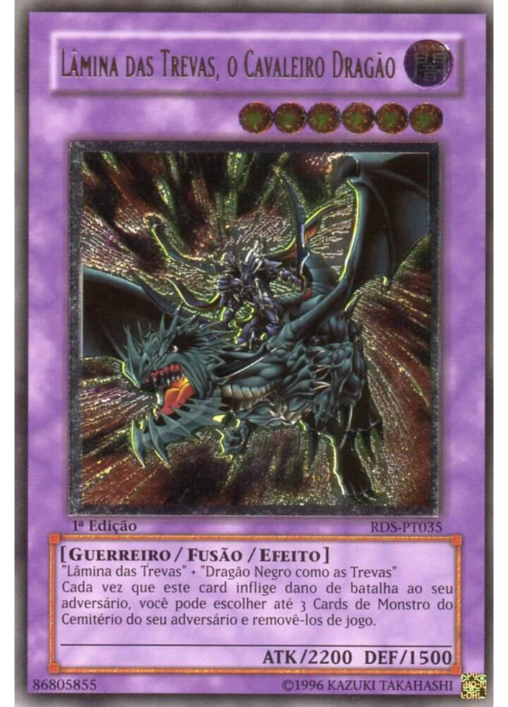 Lâmina das Trevas, o Cavaleiro Dragão (Ultimate Rare 1st Edition)