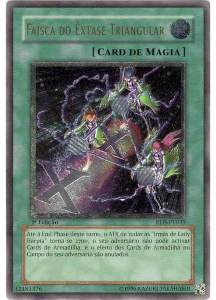 Faísca do Êxtase Triangular (Ultimate Rare 1st Edition)