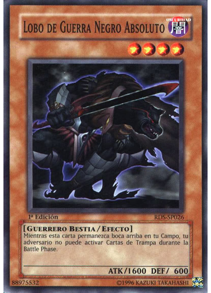 Lobo de Guerra Negro Absoluto