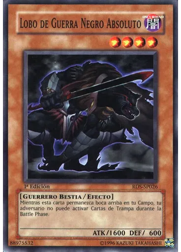 Lobo de Guerra Negro Absoluto