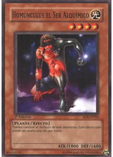 Homunculus el Ser Alquímico