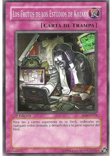Los Frutos de los Estudios de Kozaky