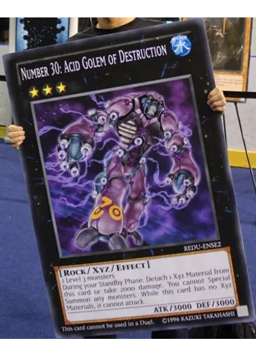 Number 30: Acid Golem of Destruction — Return of the Duelist: Special Edition