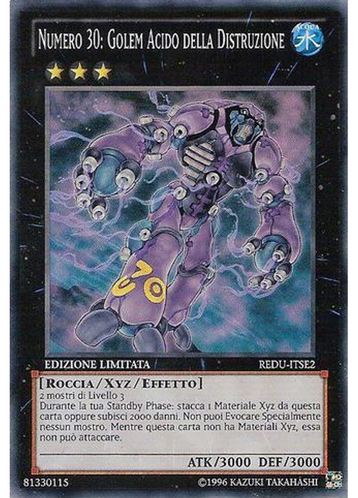 Numero 30: Golem Acido della Distruzione