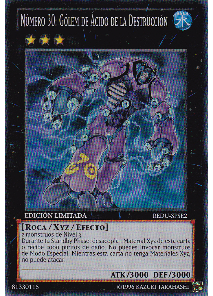 Número 30: Gólem de Ácido de la Destrucción