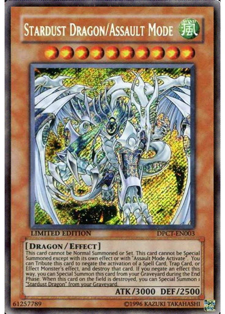 Stardust Dragon/Assault Mode (Secret Rare Limited)