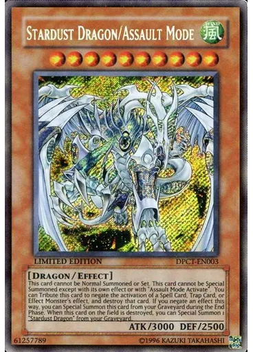 Stardust Dragon/Assault Mode (Secret Rare Limited)