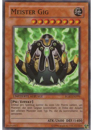 Meister Gig — Duelist Pack Collection Tin 2009