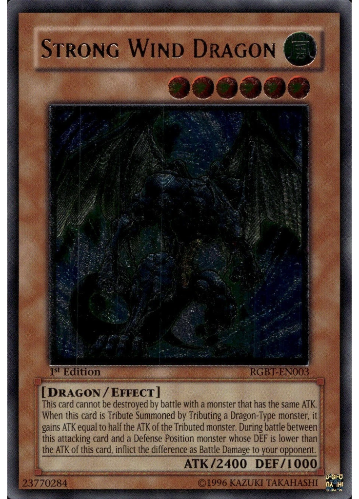 Strong Wind Dragon (Ultimate Rare 1st Edition)