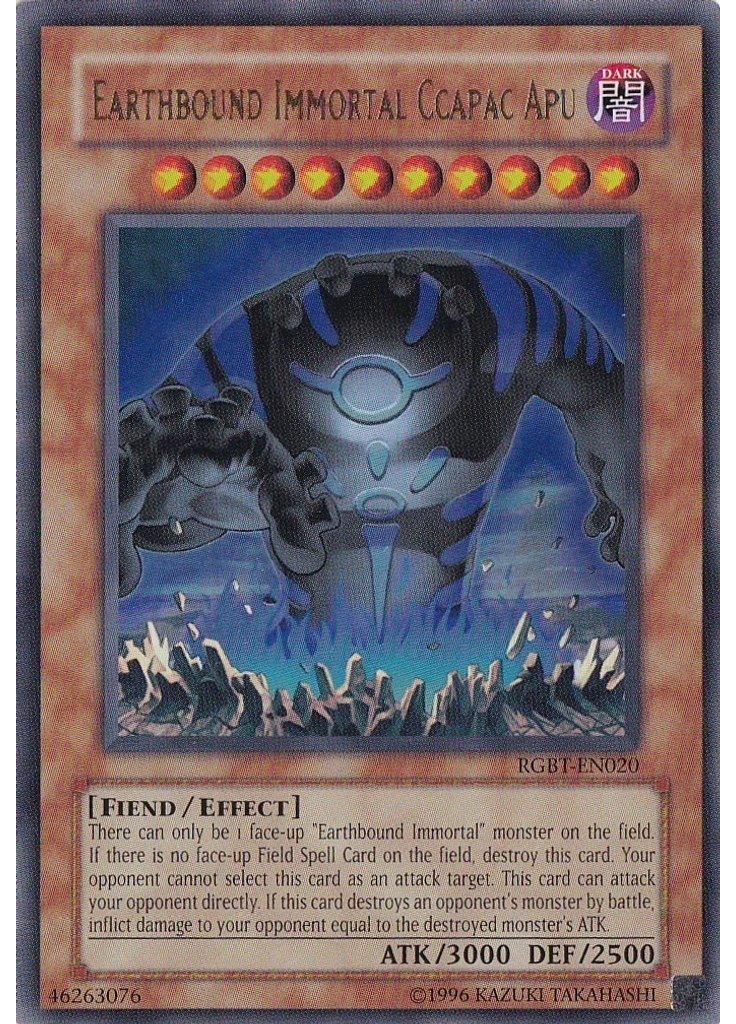 Earthbound Immortal Ccapac Apu (Ultra Rare Unlimited)
