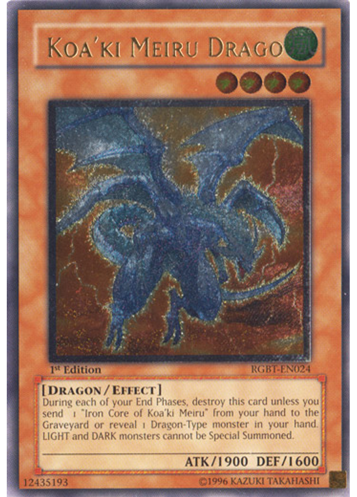 Koa'ki Meiru Drago (Ultimate Rare 1st Edition)