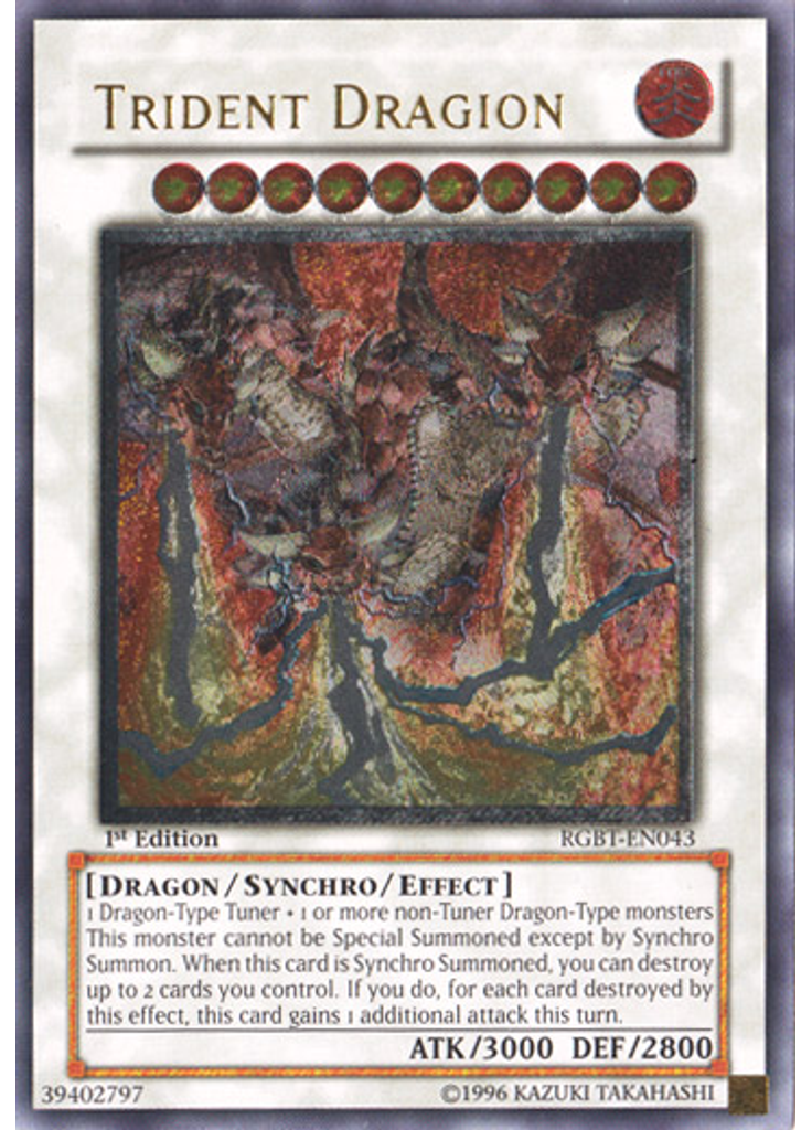 Trident Dragion (Ultimate Rare 1st Edition)