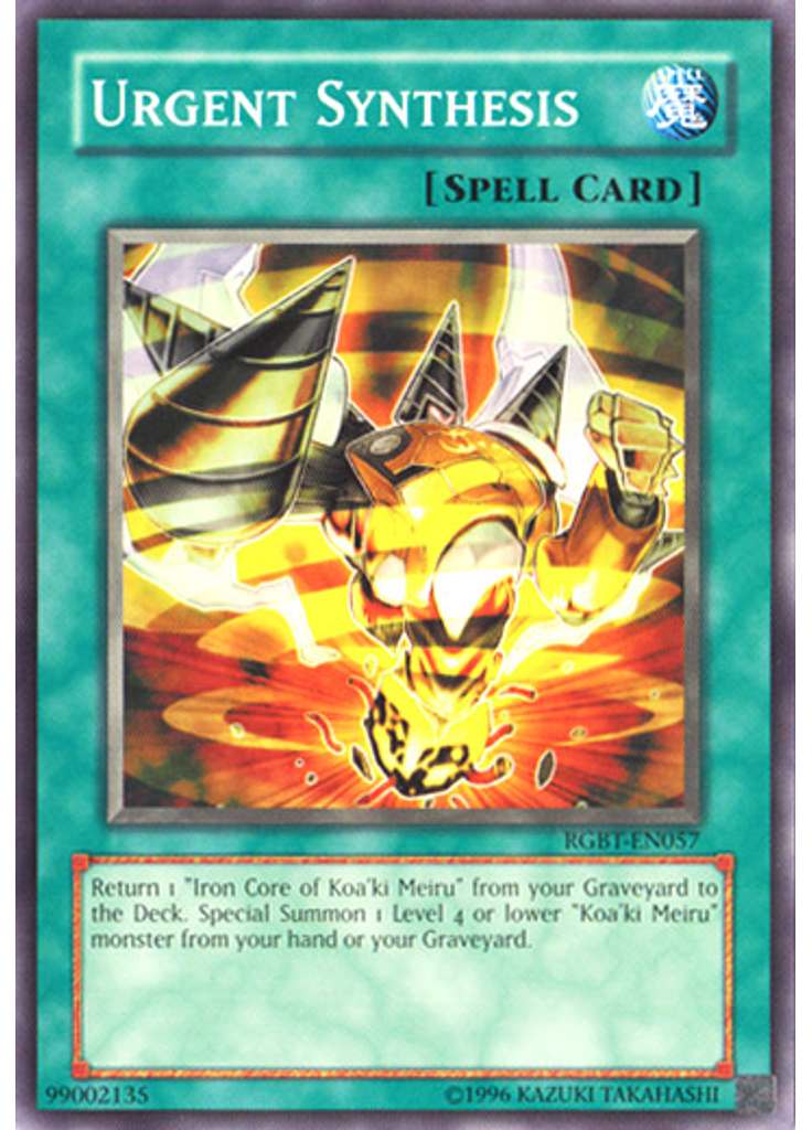 Urgent Synthesis (Common Unlimited)