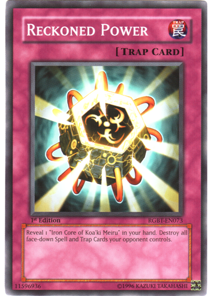 Reckoned Power