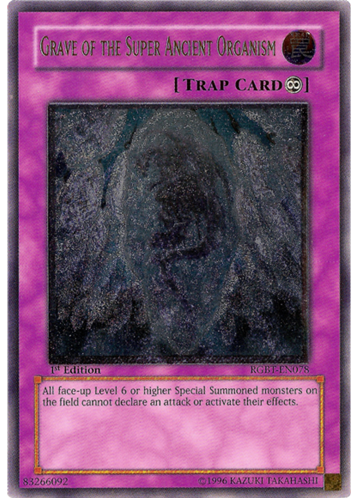 Grave of the Super Ancient Organism (Ultimate Rare 1st Edition)