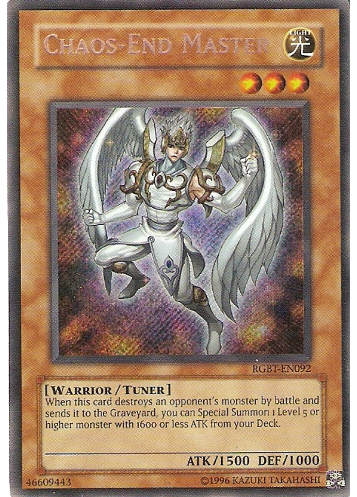 Chaos-End Master (Secret Rare Unlimited)