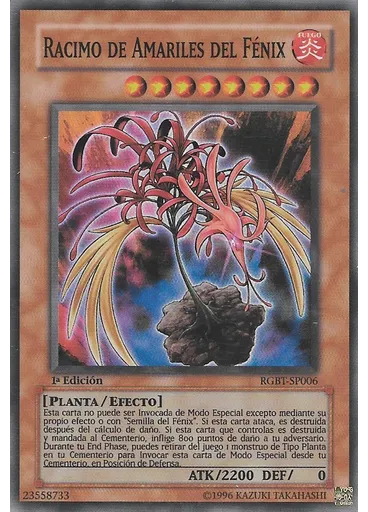 Racimo de Amariles del Fénix