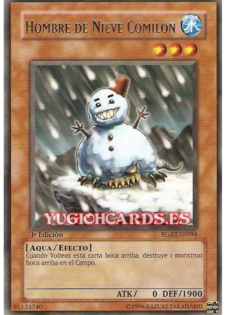 Hombre de Nieve Comilón