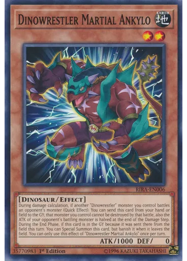 Dinowrestler Martial Ankylo