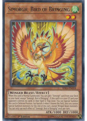 Simorgh, Bird of Bringing