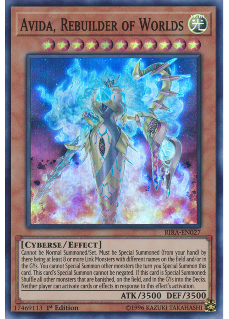 Avida, Rebuilder of Worlds