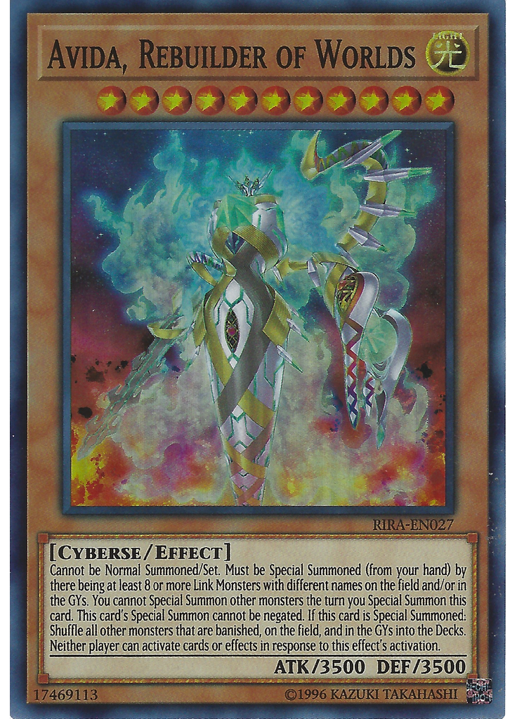 Avida, Rebuilder of Worlds (Super Rare Unlimited)