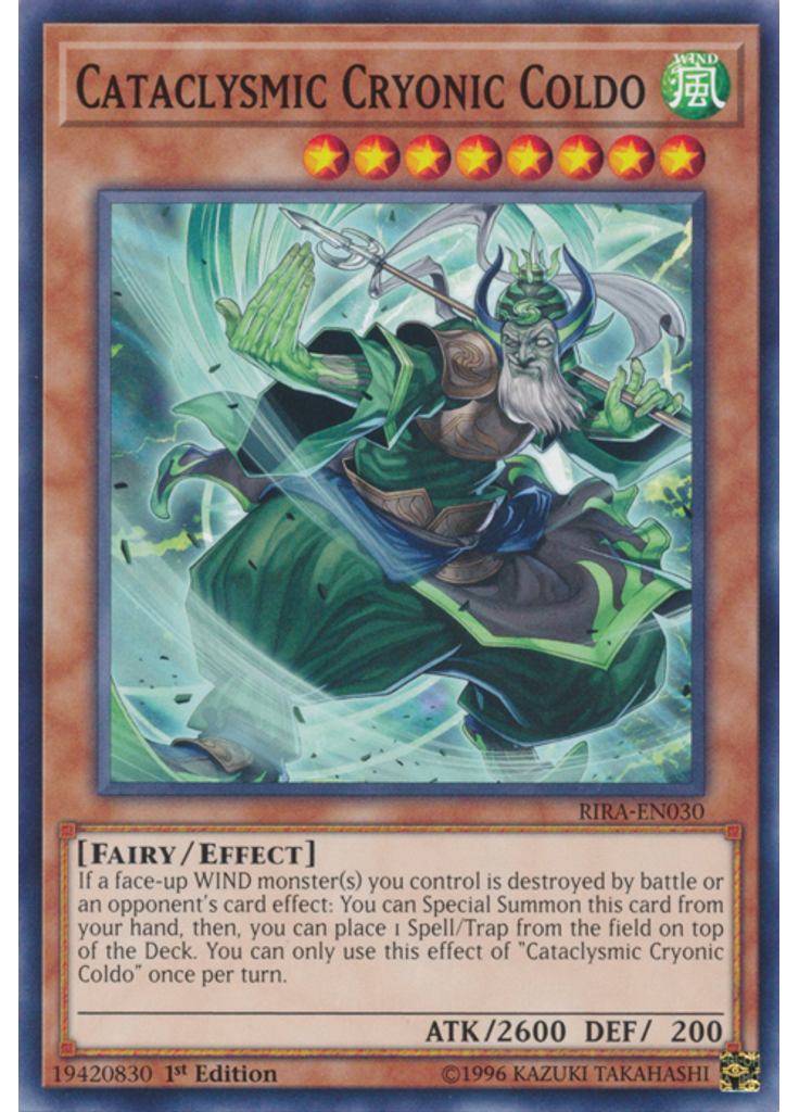 Cataclysmic Cryonic Coldo