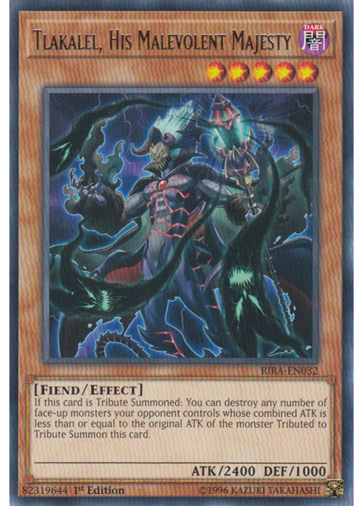 Tlakalel, His Malevolent Majesty