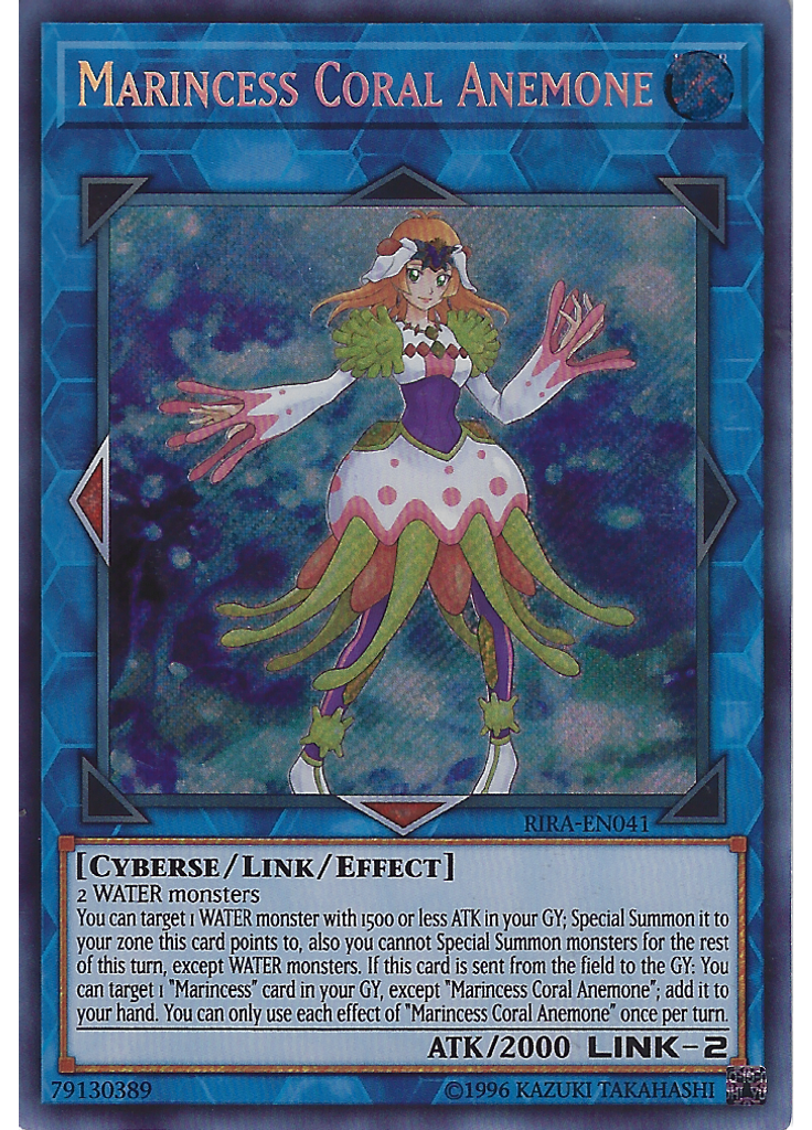 Marincess Coral Anemone (Secret Rare Unlimited)