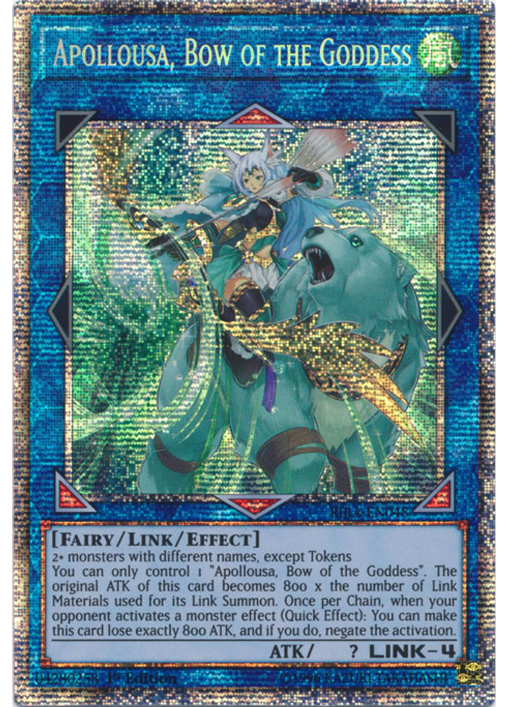Apollousa, Bow of the Goddess (Starlight Rare 1st Edition)