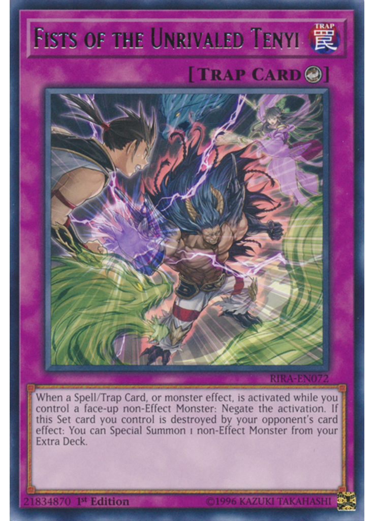Fists of the Unrivaled Tenyi
