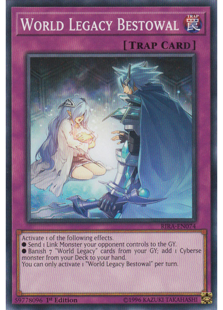 World Legacy Bestowal