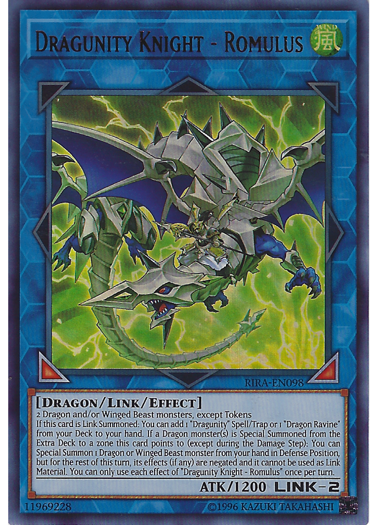 Dragunity Knight - Romulus (Ultra Rare Unlimited)