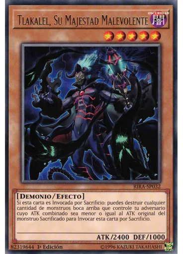 Tlakalel, Su Majestad Malevolente