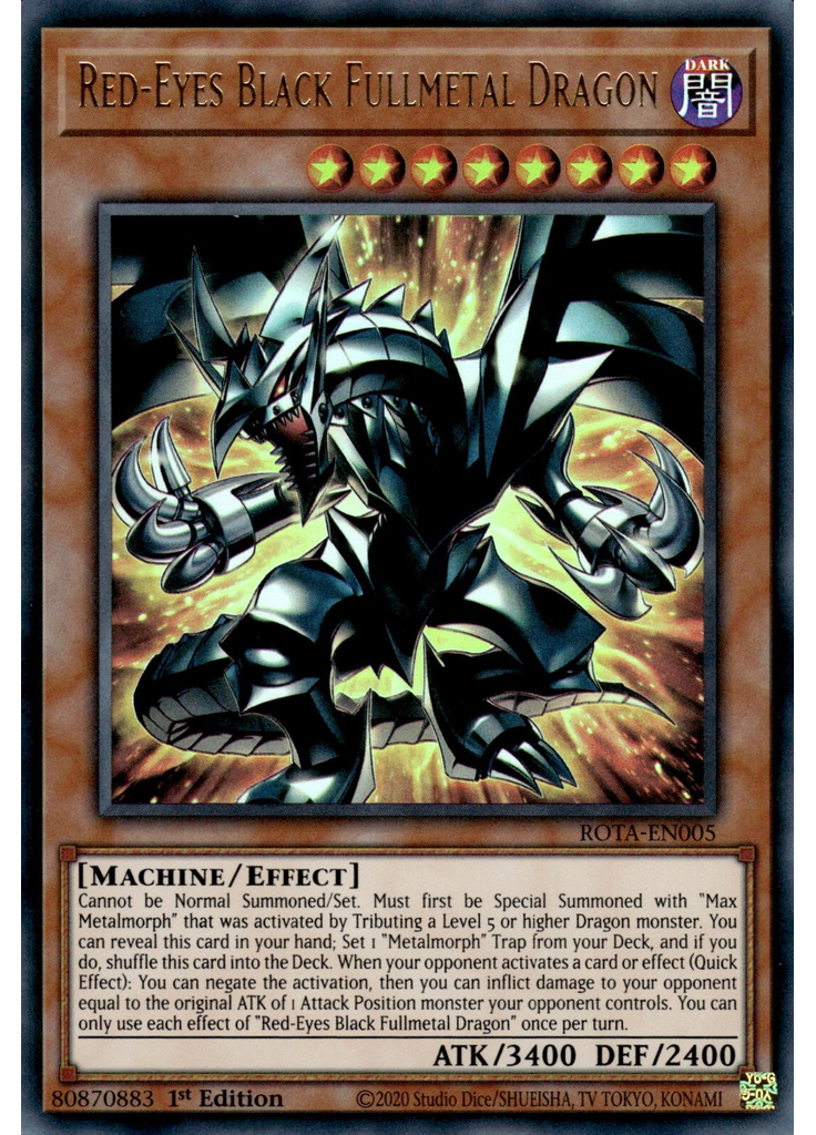 Red-Eyes Black Fullmetal Dragon