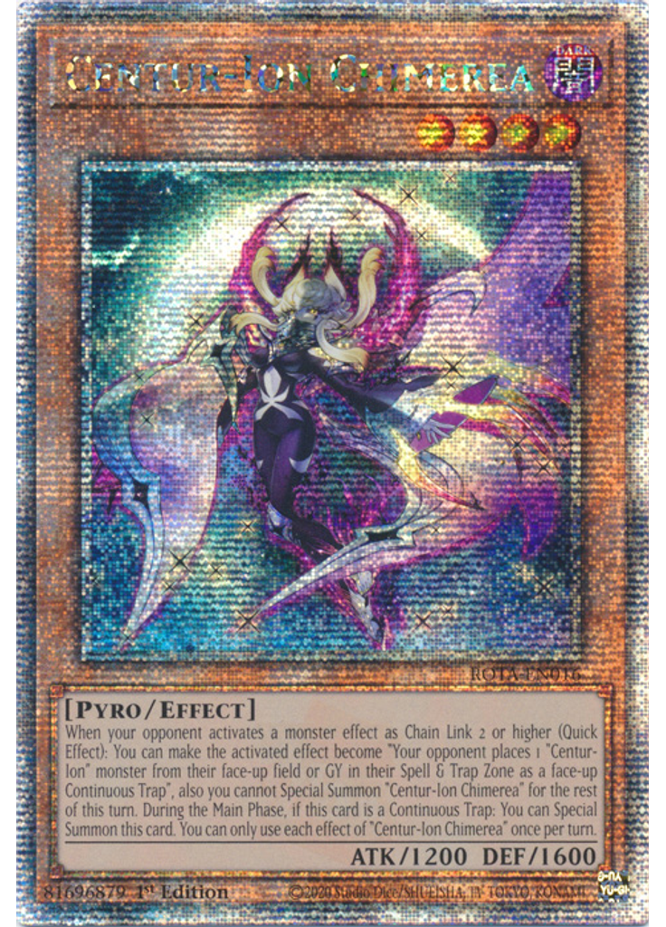 Centur-Ion Chimerea (Quarter Century Secret Rare 1st Edition)